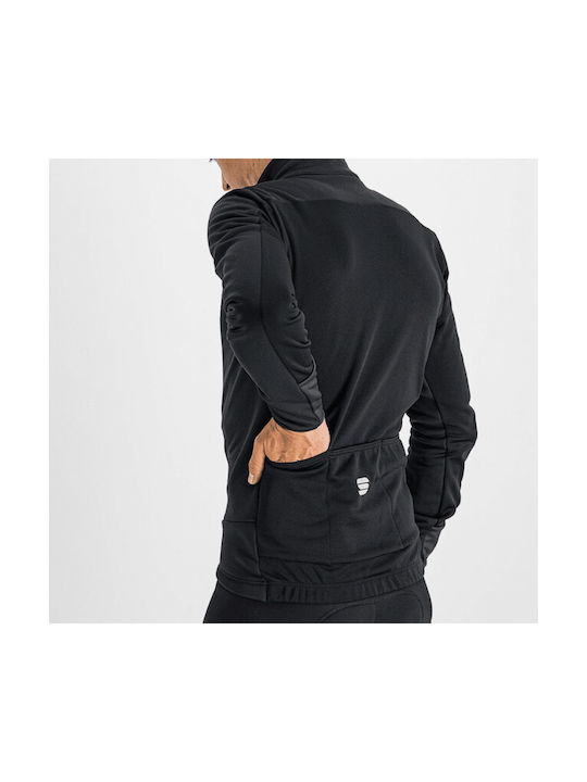 Sportful Jacket Tempo Jacket Männer Wasserdicht Fahrrad-Windjacke Langarm Schwarz