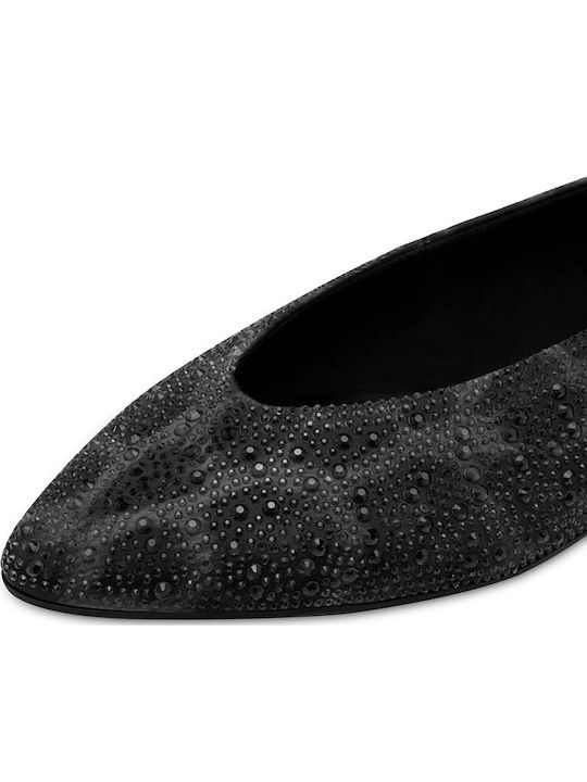 Leopard Ballerinas With strap Gray