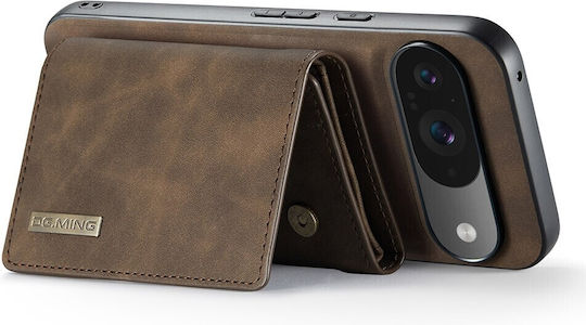 DG.MING Wallet Πλαστικό Καφέ (Google Pixel 10 / 10 Pro)