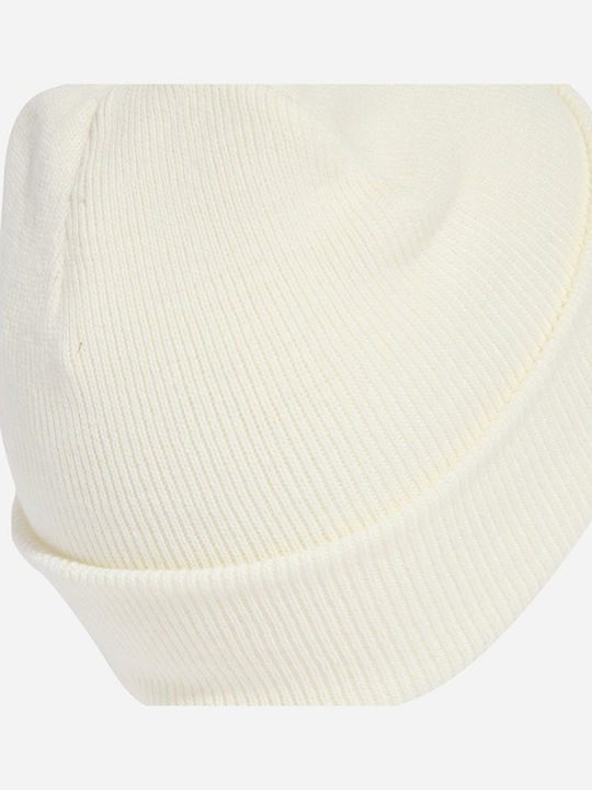 New Logo Beanie Männer Beanie Gestrickt in Weiß Farbe