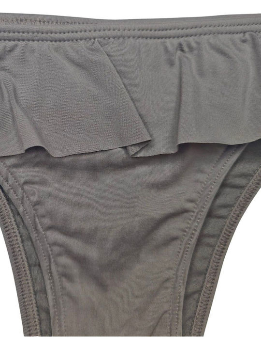 Solids Bikini Brazil Khaki