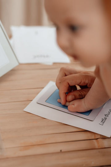 Rahmen für Babyabdruck