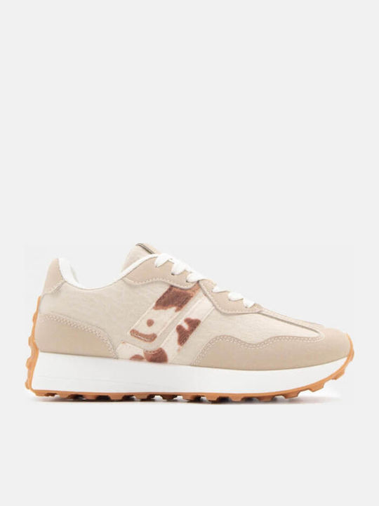 Γυναικεία Sneakers Μπεζ