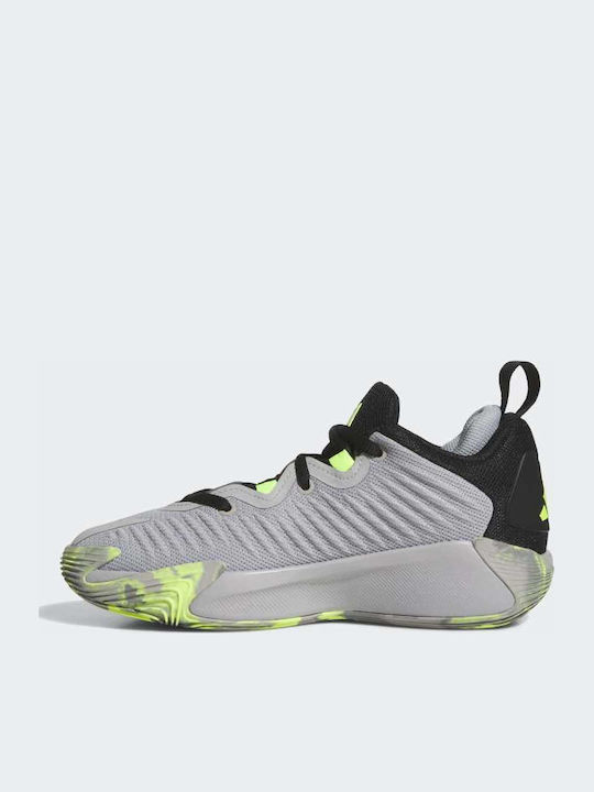 adidas Παιδικά Μπάσκετ Γκρι adidas Παιδικά Μπάσκετ Γκρι