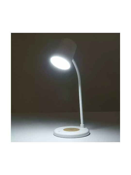 GloboStar LED Φωτιστικό Γραφείου Bluetooth σε Λευκό Χρώμα