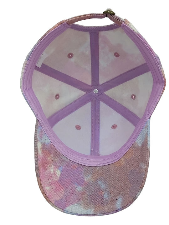 Brims and Trims Παιδικό Καπέλο Jockey Υφασμάτινο Ροζ