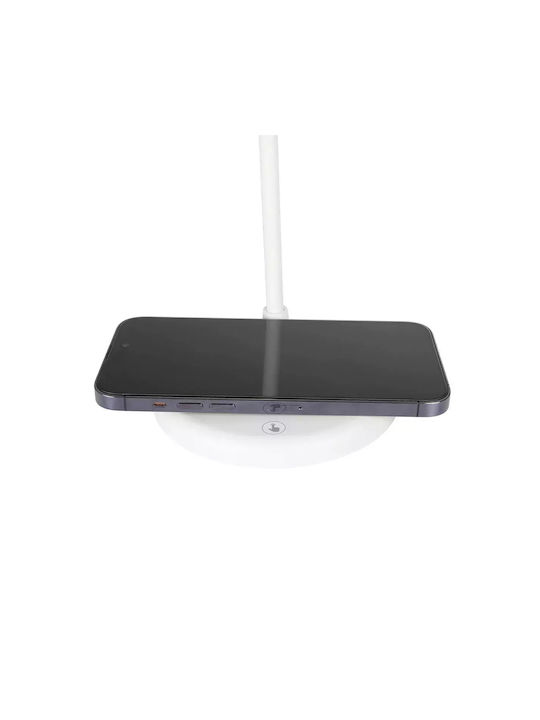 GloboStar LED Φωτιστικό Γραφείου Bluetooth σε Λευκό Χρώμα