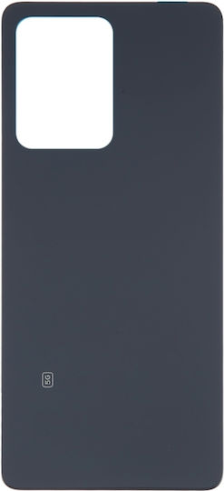 Replacement Back Cover Battery Cover Black for Redmi Note 12 Pro 5G
