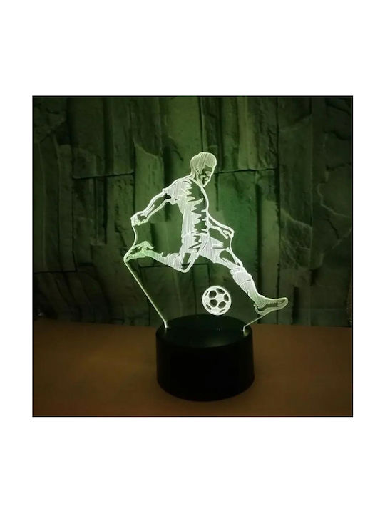 Διακοσμητικό Φωτιστικό LED 3D Illusion 3εκ.