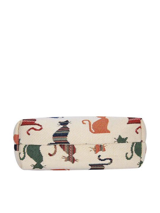 Sling Cheeky Cat Γυναικεία Τσάντα Χιαστί Πολύχρωμη