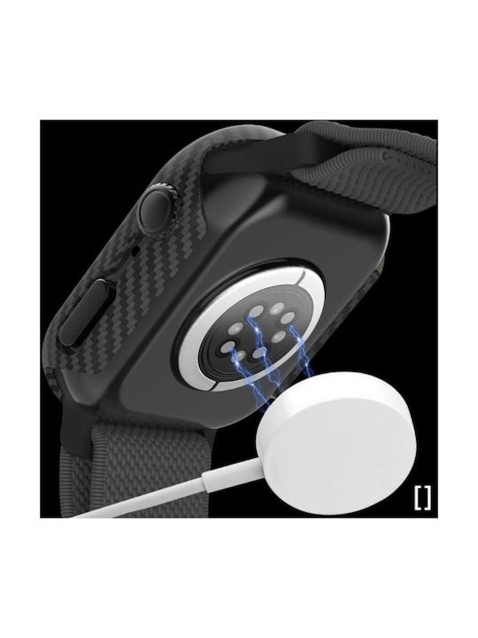 Nekit Kevlar Protection Case in Black color for Apple Watch 10 46mm