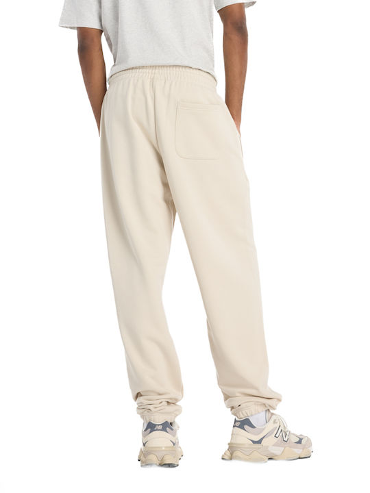 New Balance Sports Essentials Jogger Pants Ecru