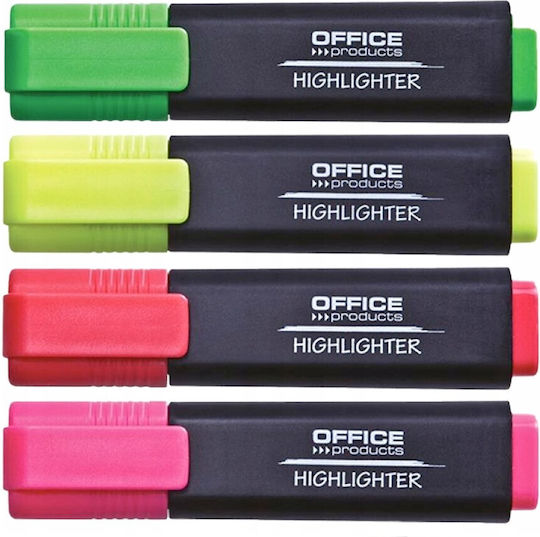 Office Products Textmarker Mehrfarbig 4Stück