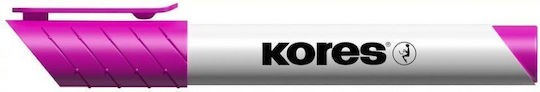 Kores Μαρκαδόρος Πίνακα Μπλε 3mm