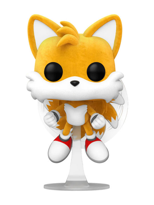 Funko Pop! Flocked Games: Sonic The Hedgehog - Sonic The Hedgehog - Tails 978 Chase