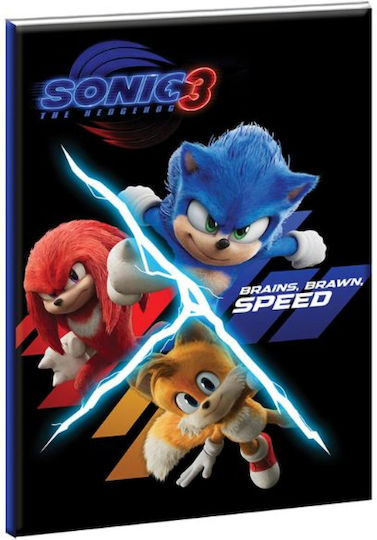 Gim Caiet Cu dungi B5 40 de Foi Sonic 1buc