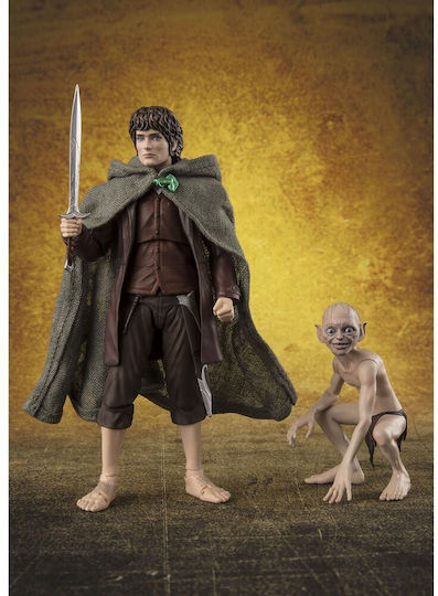 Lord Rings S.h Figuarts Action Figures Frodo Baggins & Gollum