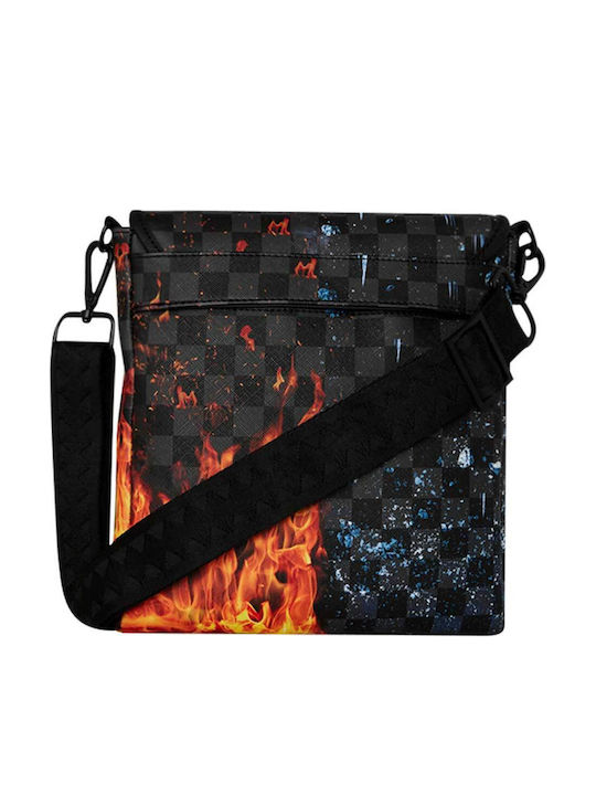 Fire & Ice Shark Damentasche Schultertasche Schwarz