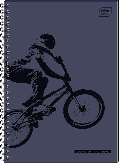 interDRUK interDRUK Notebook A5 100 Sheets Square Multicolour