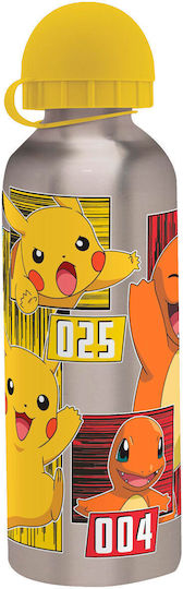 Kids Licensing Pokemon Παιδικό Παγούρι Αλουμινίου Non Spill Κόκκινο 500ml