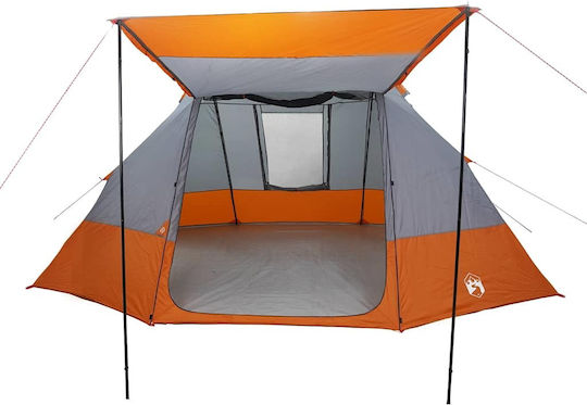 vidaXL Σκηνή Camping Πορτοκαλί 482x360x227εκ.