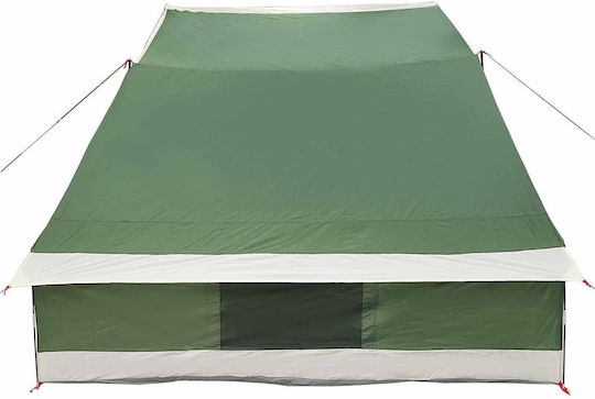 vidaXL Summer Camping Tent Green 282x225x154cm