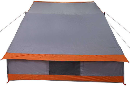 vidaXL Summer Camping Tent Orange 223x163x130cm