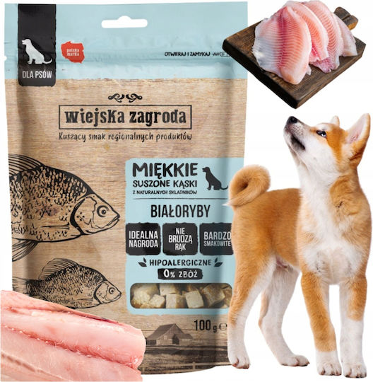 Wiejska Zagroda Leckerli für Hunde Kleine Rassen mit Fisch und Fleisch 100gr