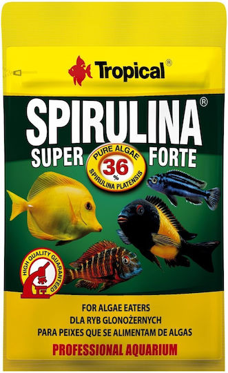 Tropical Super Τροφή για Τροπικά Ψάρια σε Νιφάδες με Σπιρουλίνα 12γρ.