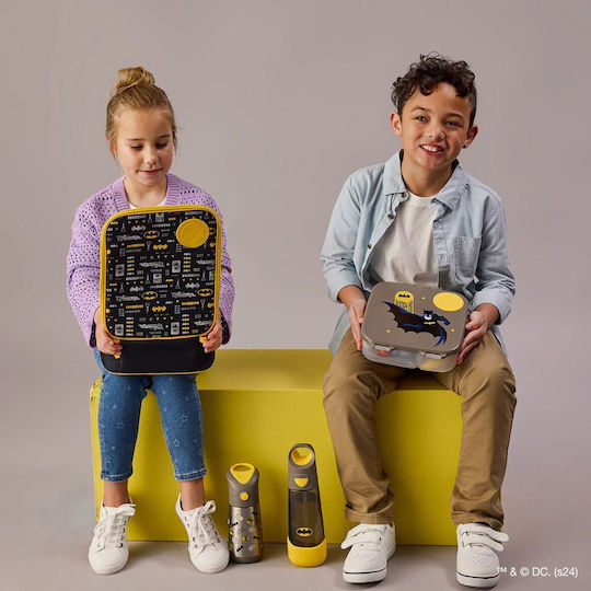 B.Box Lunchbox Mini Πλαστικό Παιδικό Δοχείο Φαγητού Batman Πολύχρωμο