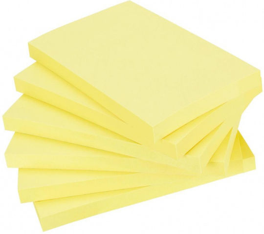 Post-it Самозалепващи Листчета За Бележки в Куб Жълти 7.6x7.6бр