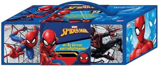 Spiderman Painting Set in Case 26.3x13.7cm 52pcs