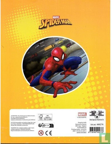 Disney Megastar Colouringbook Spiderman Toys
