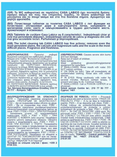 Pansichere Tabletten Für Badezimmerreiniger 5 Aktionen Set 32 Stück Casa Labico WC Tabs
