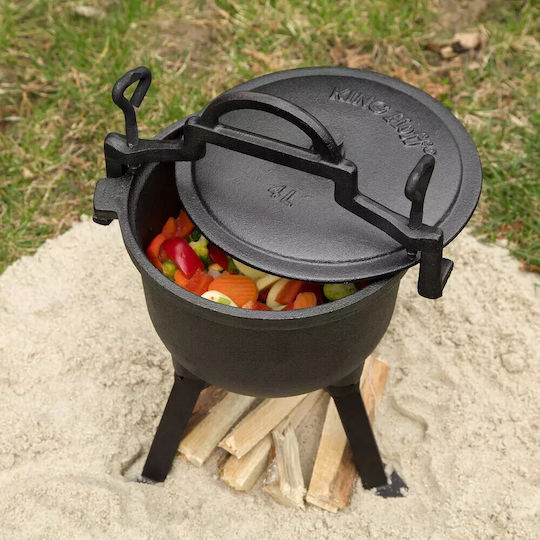 KING Hoff Κατσαρόλα για Camping 4lt