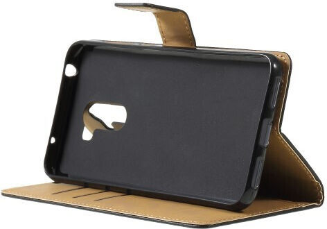 Wallet Δερματίνης Μαύρο (Pocophone F1)
