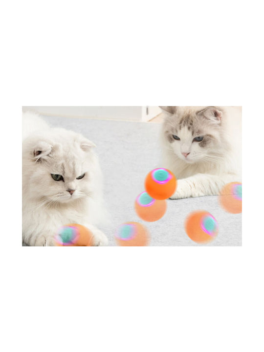 Rojeco Katzenspielzeug Ball Orange