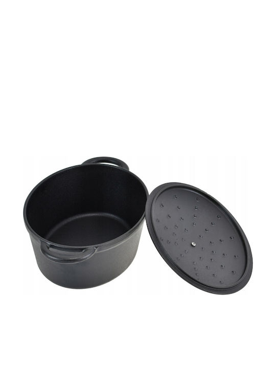 KING Hoff Deep Pot made of Cast Iron 3.9lt / 28cm