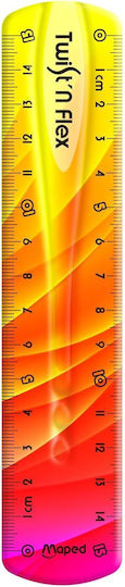 School Set Maped Neon Eraser Sharpener Pencil Ruler 5 Pieces 981883