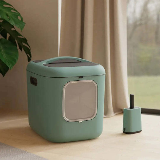Rotho My Pet Biala Xl Katzentoilette Geschlossen Grün