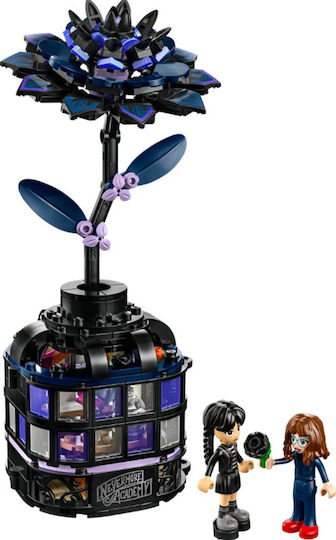 LEGO Wednesday Black Dahlia Floare Pentru 9+ Ani 358 Bucăți 76784