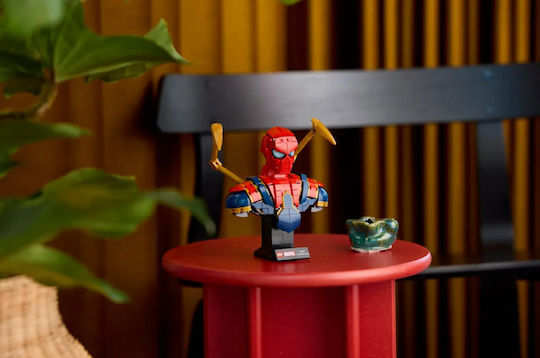 LEGO Super Heroes Iron Spiderman Bust for 18+ Years 379 Pieces