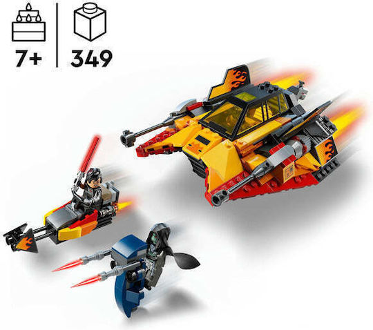 LEGO Star Wars The Force Burner Snowspeeder за 7+ Години 349 Бройки