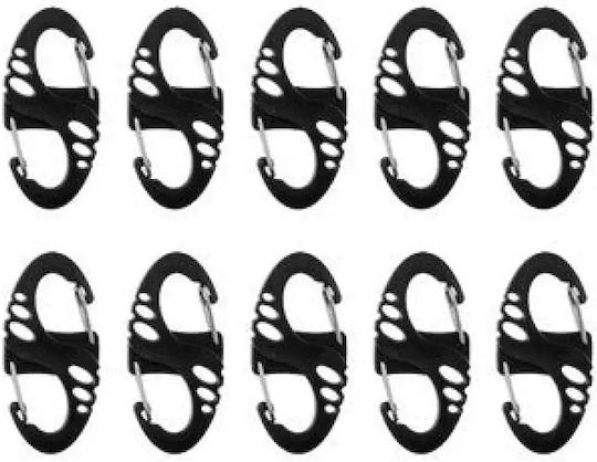 Set Carabiniere Mil-tec S-hook – Negru Mlc