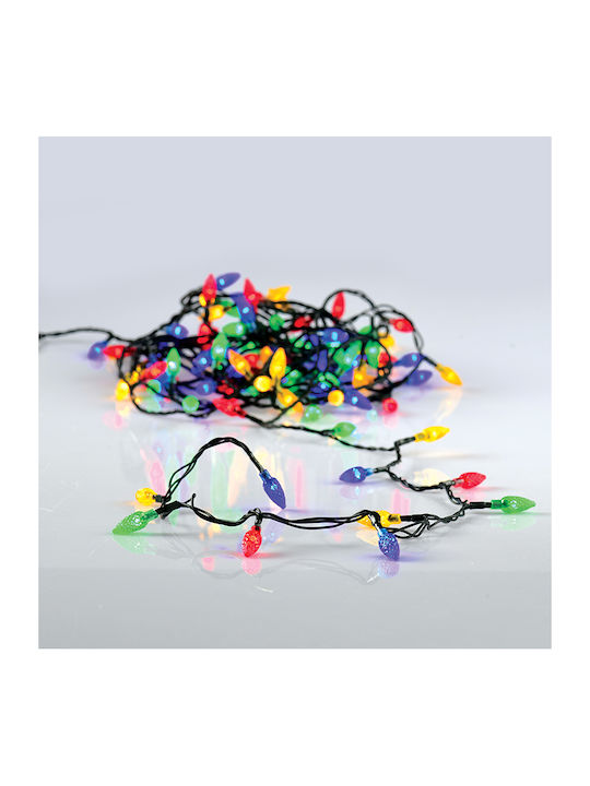 100 Λαμπάκια LED 7μ. RGB σε Σειρά