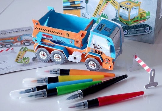 Crealign Paper Construction Toy Vehicles for Children 6+ years old+ Years