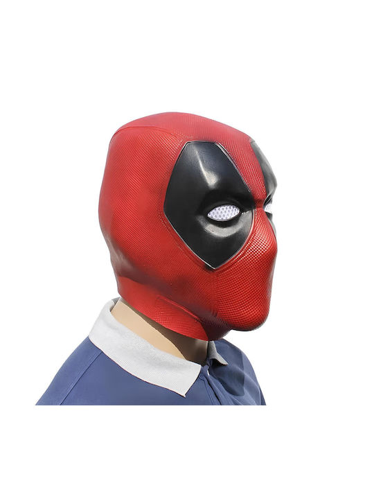 Masca Față Deadpool Costum Cosplay – Masca de Carnaval Elastica Din Pânză Costum Supererou Deadpool