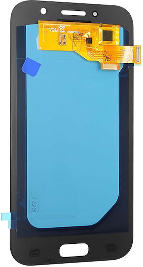 Clappio OLED Bildschirm Vollbild mit Touch Galaxy A5 2017 A520F Ribbon Connector Schwarz