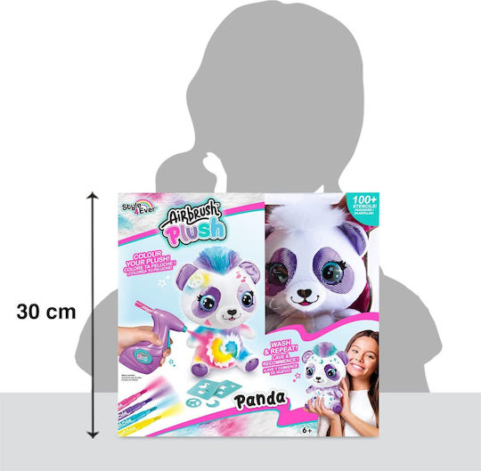 Canal Toys Боядисване Airbrush Plush за Деца 6+ години+ Години