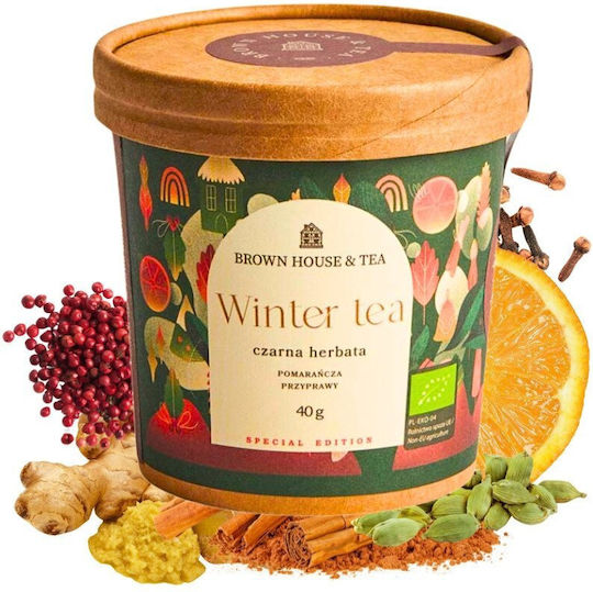 Brown House & Tea Winter-Tee Loser Blatt-Tee 50g